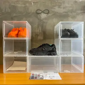Original Plastic Shoe Box {Shoe Rack}