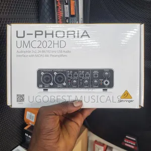 Behringer U-phoria Umc202hd Usb Audio Interface