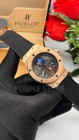 Hublot Leather-Watches for Guys*