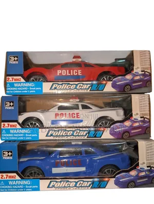 Toy Police Car Remote-controlled