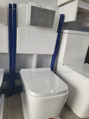 Wall-Hung Toilet With Concealed