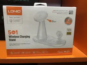 Ldnio 5 in 1 Desktop Wireless Charging Station (Wl01)