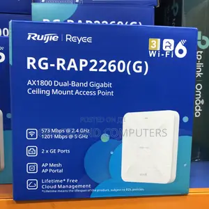 Ruijie Reyee Rg-Rap2260(G) Wi-Fi 6 Ax1800 Ceiling Mount Access Point