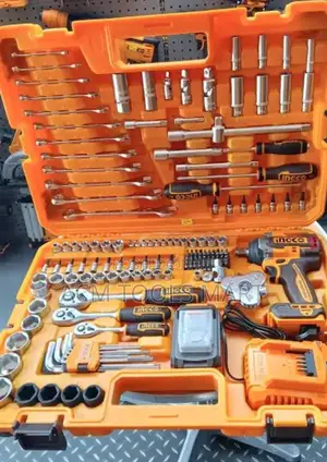 Ingco 152pcs Cordless Impact Wrench Tool Set 20v | Hkthp31521