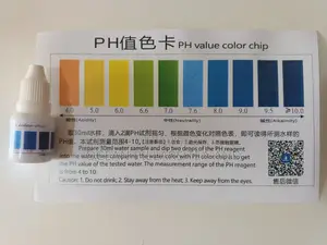 Ph Reagent Liquid Water Tester