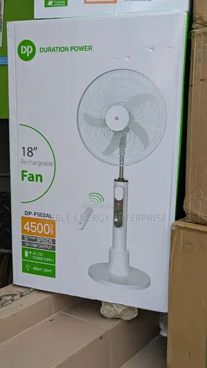 Dp-F502al 18" Rechargeable Standing Fan