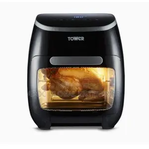 Tower Xpress Pro 11l 5-in-1 Digital Air Fryer Oven With Rotisserie