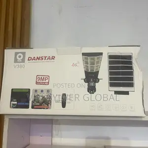 Tripple Lens Solar CCTV Camera With Solar Street Light