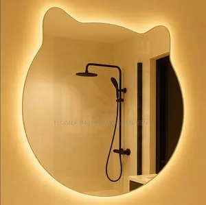 Smart Led Bathroom Mirror – Cat Shape Design.