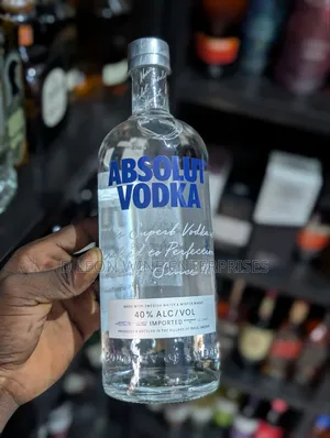 Absolute Vodka Cartoon by ( 12 Bottles )
