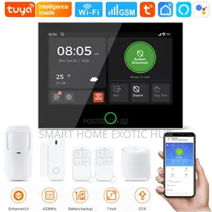 Tuya Smart Wifi 4g GSM Home Alarm System Kit
