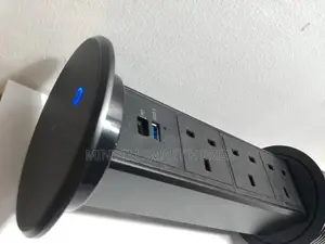 Electric Motorized Pop-Up Socket With Wireless Charging