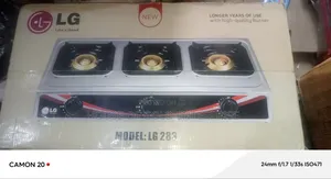 Lg 3-Burner Tabletop Gas Stove, Model Lg 283
