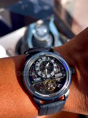 Mark Fairwhale Quality Luxury Men Automatic Engine Wristwatch