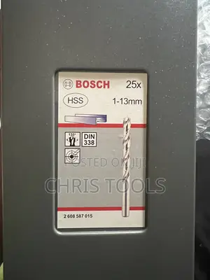 Bosch HSS-G Metal Drill Bit Set.