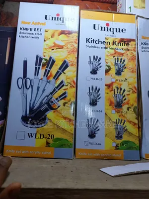 Unique Stainless Steel Kitchen Knife Set