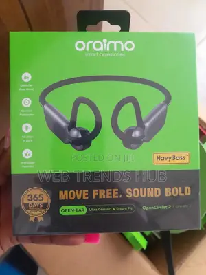 Original Oraimo Opencirclet 2 Opn-672 Open-Ear Sports Headphones