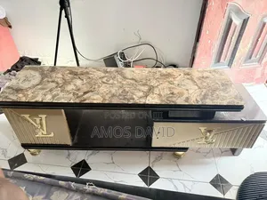 Luxury Marble Top Tv Stand