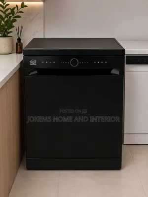 Premium Black Freestanding Dishwasher