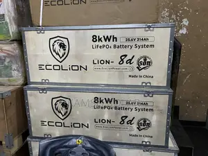 8kwh 24v Eco Lion Lithium Battery