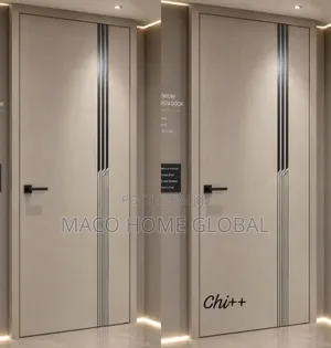 New Design HDF Wooden Door Complete 840 Size