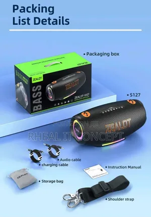 Zealot S127 100watts Bluetooth Speaker