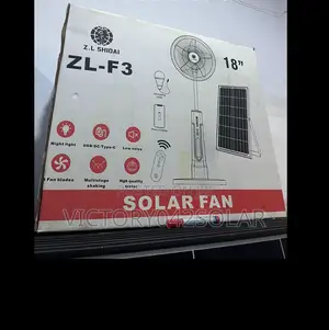 Zl Shidai 18inch Solar Fan Available