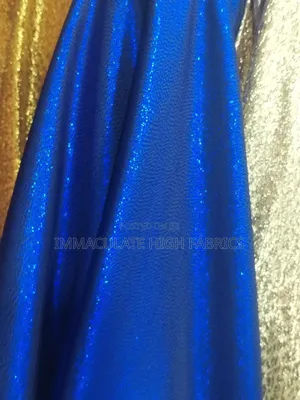 Blue Metalic Material