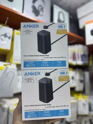 Anker Power Strip With Usb Slots 12-in-1 Protection Extension Socket