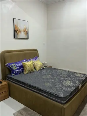 Bed Frame, Mattress and Side Tables