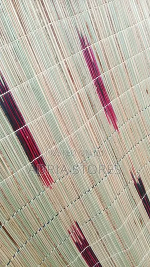 Traditional Handwoven Mats With Dyes