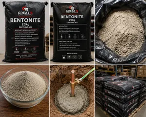 Bentonite Earthing Compound 25kg – High Conductivity Backfill Material