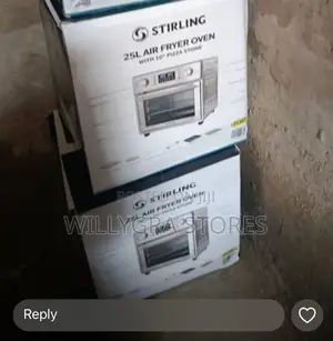 Stirling 25l Multifunctional Air Fryer Oven With 10" Pizza Function