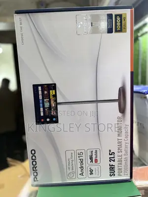 Porodo Surf 21.5 Portable Smart Monitor With 27000mah Battery Capacity