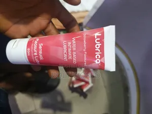 Sex Lubrica Water-Based Intimate Lubricant ( Strawberry Flavoured)
