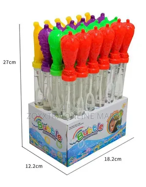 Fruit-Shaped Bubble Wand Toy