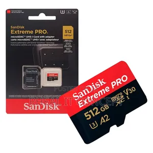 Sandisk Extreme Pro Memory Card 512gb