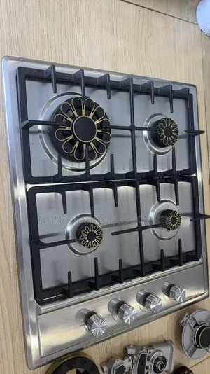 High-End Stainless Steel Gas Hob (4 Burners) for Modern Kitchens