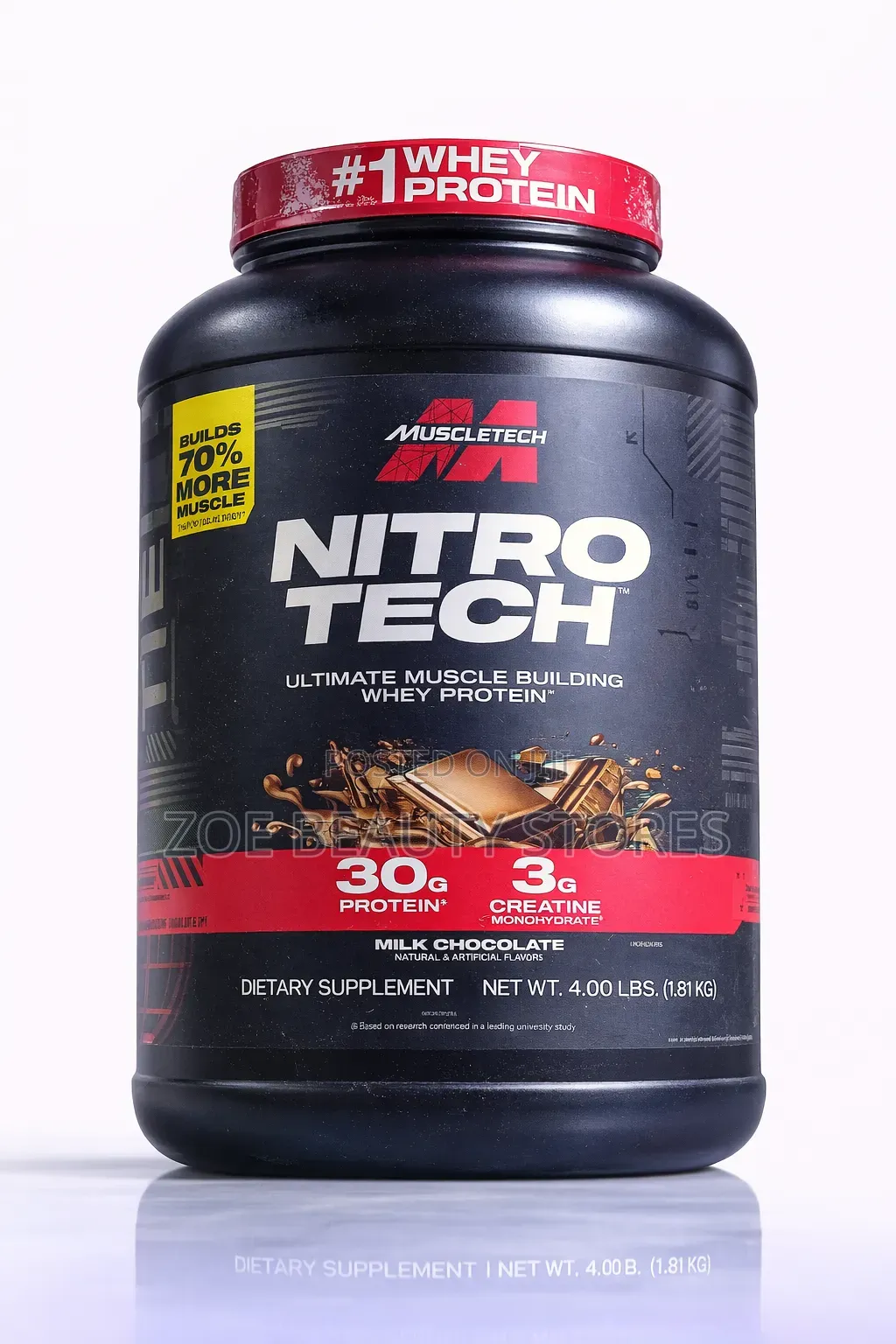 Muscletech Nitro-Tech Whey Protein (Milk Chocolate)