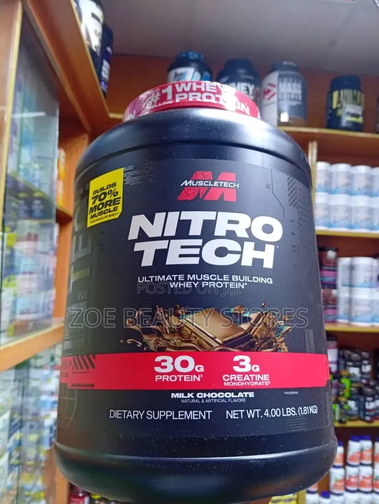 Muscletech Nitro-Tech Whey Protein (Milk Chocolate)