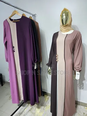 Multi Colour Abaya Dress