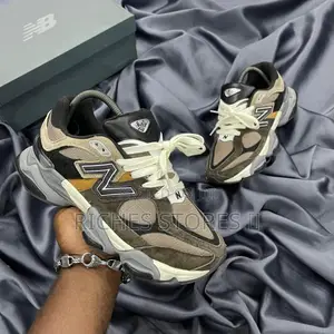 New Balance 9060 Dark Brown Beige Colorway SNKRS