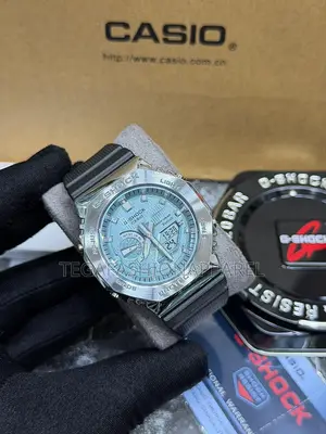 Ga-2100 Steel Shield Casio G-Shock Digital / Analog Rubber Strap Watch
