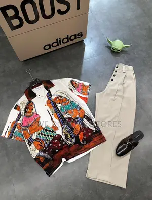 Vintage Shirts+ Flare Pants + Half-Shoe(Combo); Available Now