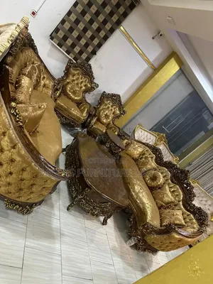 Imported Gold Turkish Royal Chair