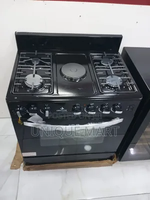73cm Orienth Standing Gas Cooker With Oven. (4-Burner 1 Hotplate)