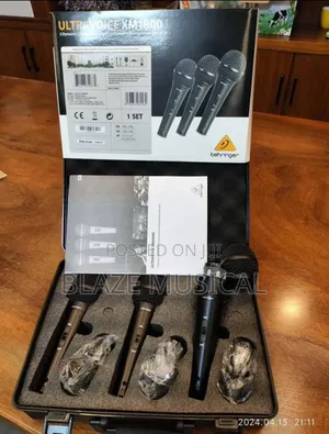 Behringer 3 in Wire Microphone  System