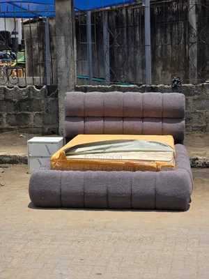 Ash Bubble Bedframe and Bedside
