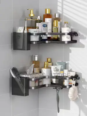 2in1 Corner Shower Caddy Bathroom Organizer/Rack