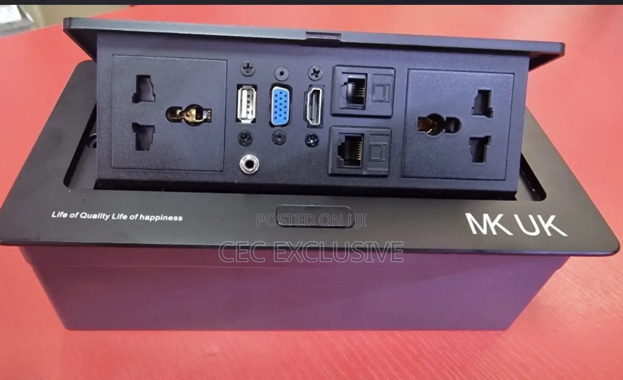 Floor Socket Box With Usb, Hdmi, Data Outlet